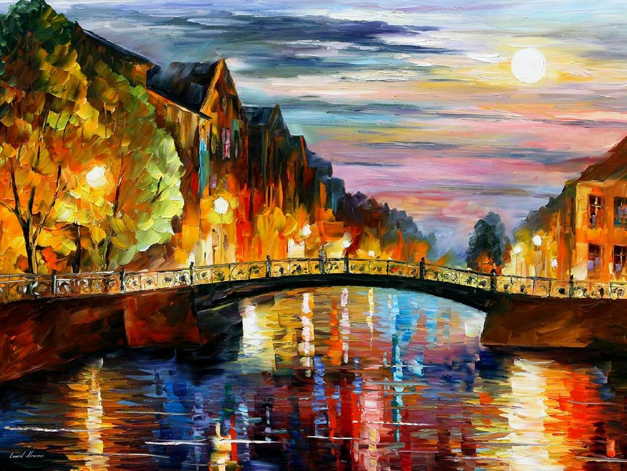 ST. PETERSBURG  oil painting on canvas