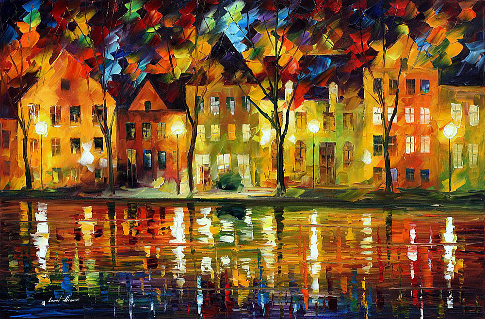 SWEET HOME 60x40 (150cm x 100cm)  oil painting on canvas