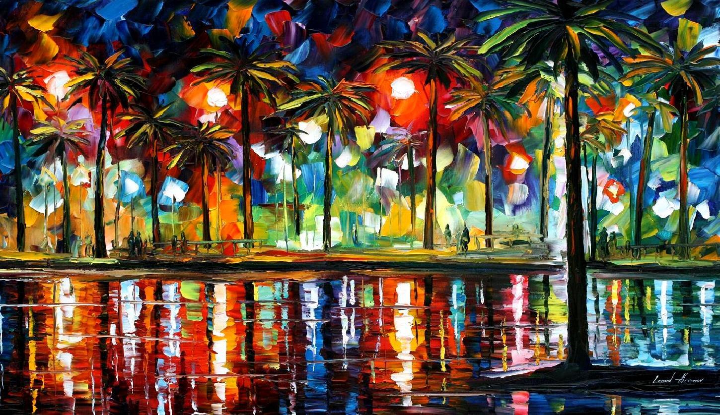 TROPICAL FIESTA 60x40 (150cm x 100cm)  oil painting on canvas