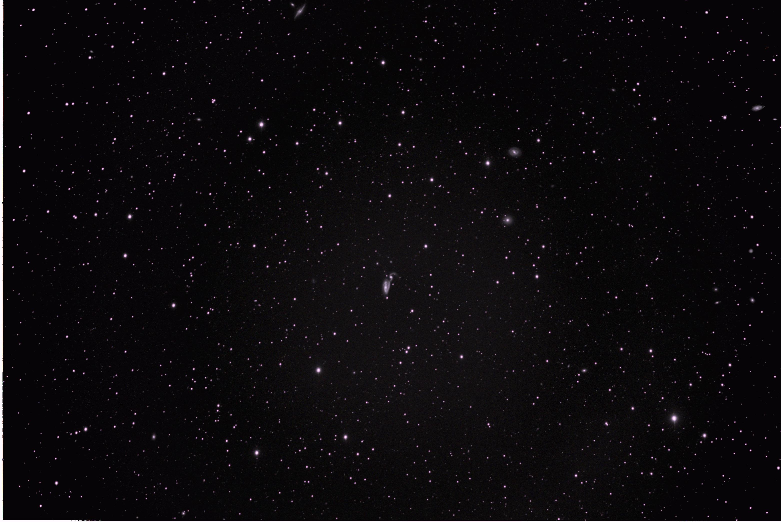 NGC5395 and NGC5394 in Canes Venatici 19-Mar02021