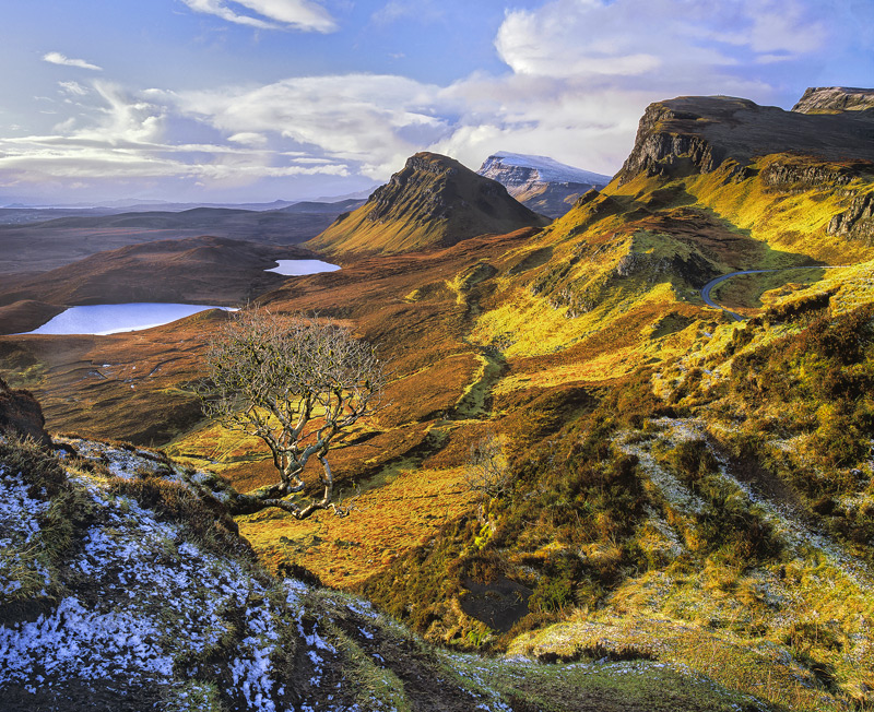 Snow Sprinkled Quiraing