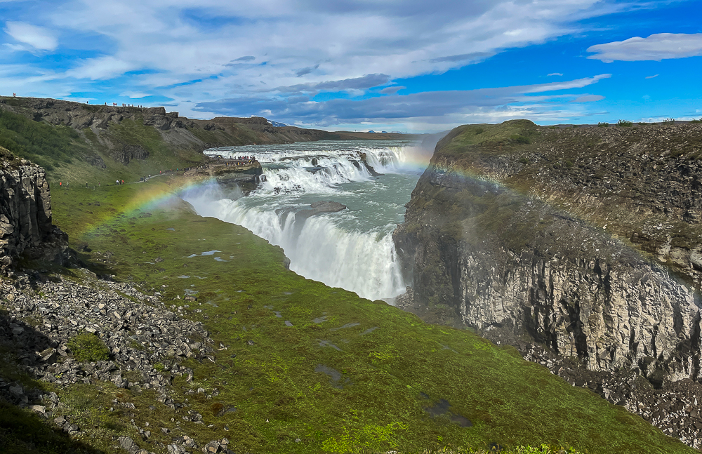 Rainbow Over Gullfoss