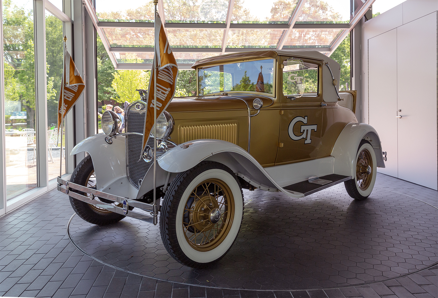 The Ramblin Wreck From Georgia Tech