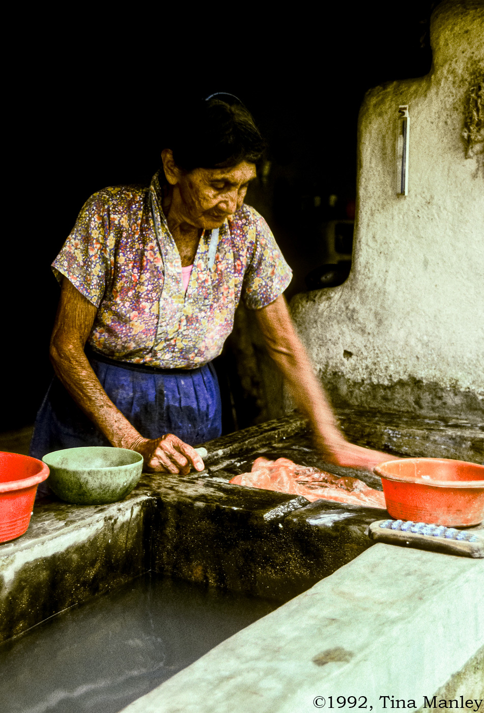Mariana Washing Dishes