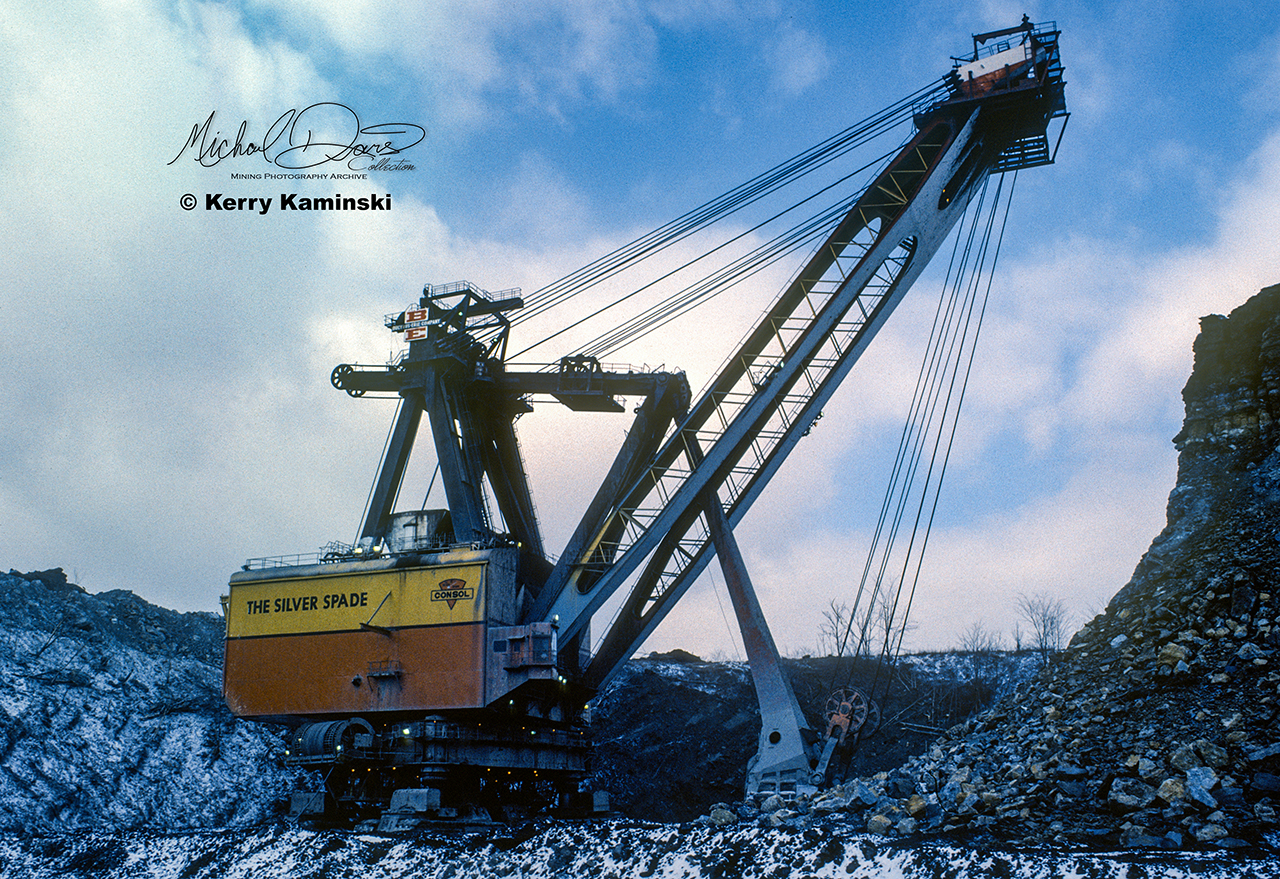 Hanna Coal Company (CONSOL) Bucyrus Erie 1950B (Mahoning Valley Mine)