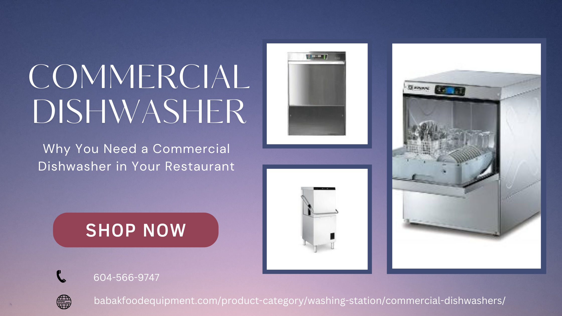 commercial dishwasher - 1