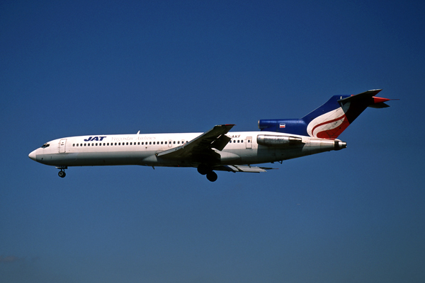 JAT JUGOSLAV AIRLINES BOEING 727 200 YU-AKF F S3418.jpg
