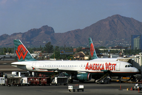 AMERICA WEST AIRBUS A320 PHX RF 1276 34