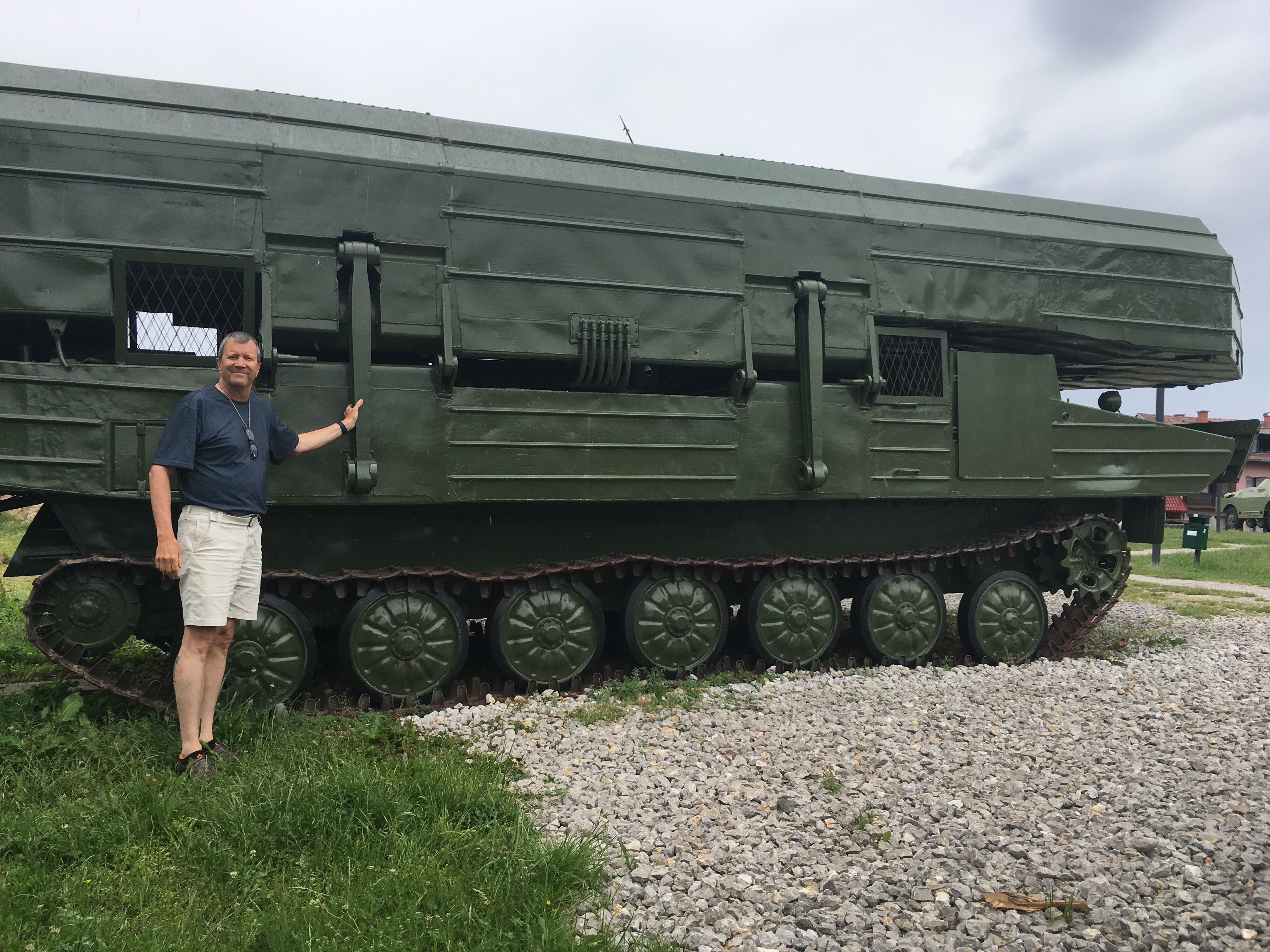 Jim thinks he could camperize this ... 