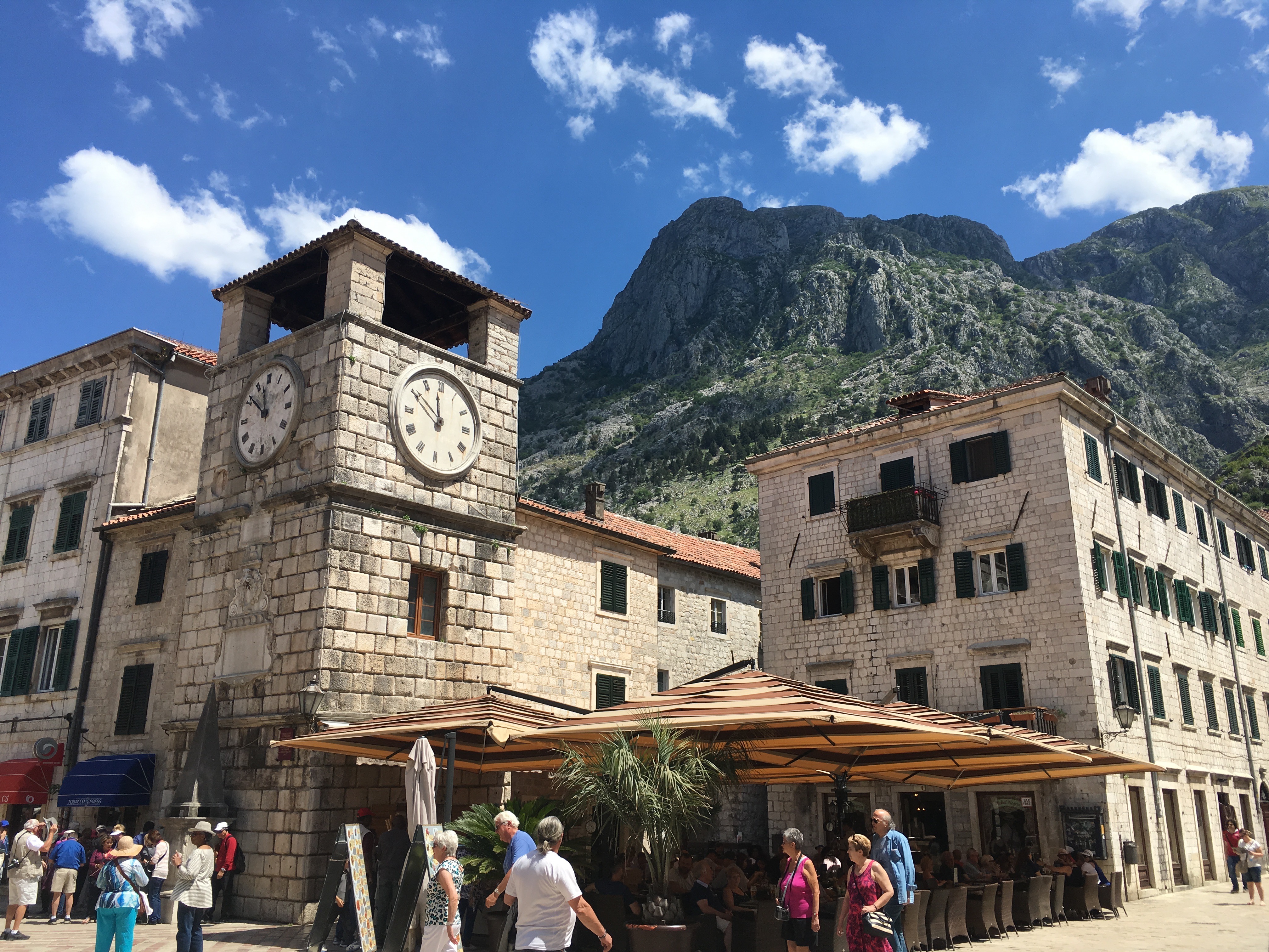 Town square, Kotor