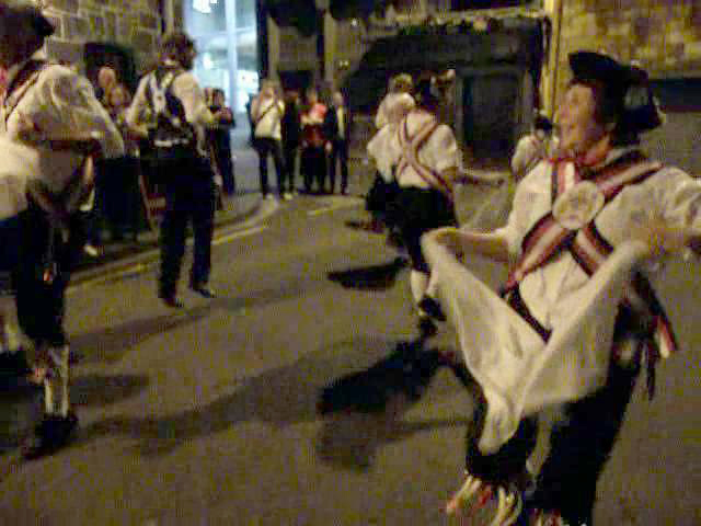 City of Auckland Morris Dancers in Vulcan Lane