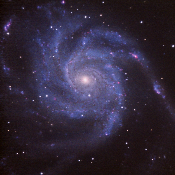 M 101 Feuerradgalaxie
