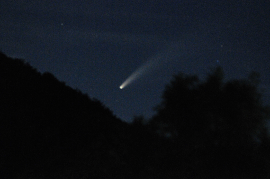 Komet Neowise  23.55 Uhr