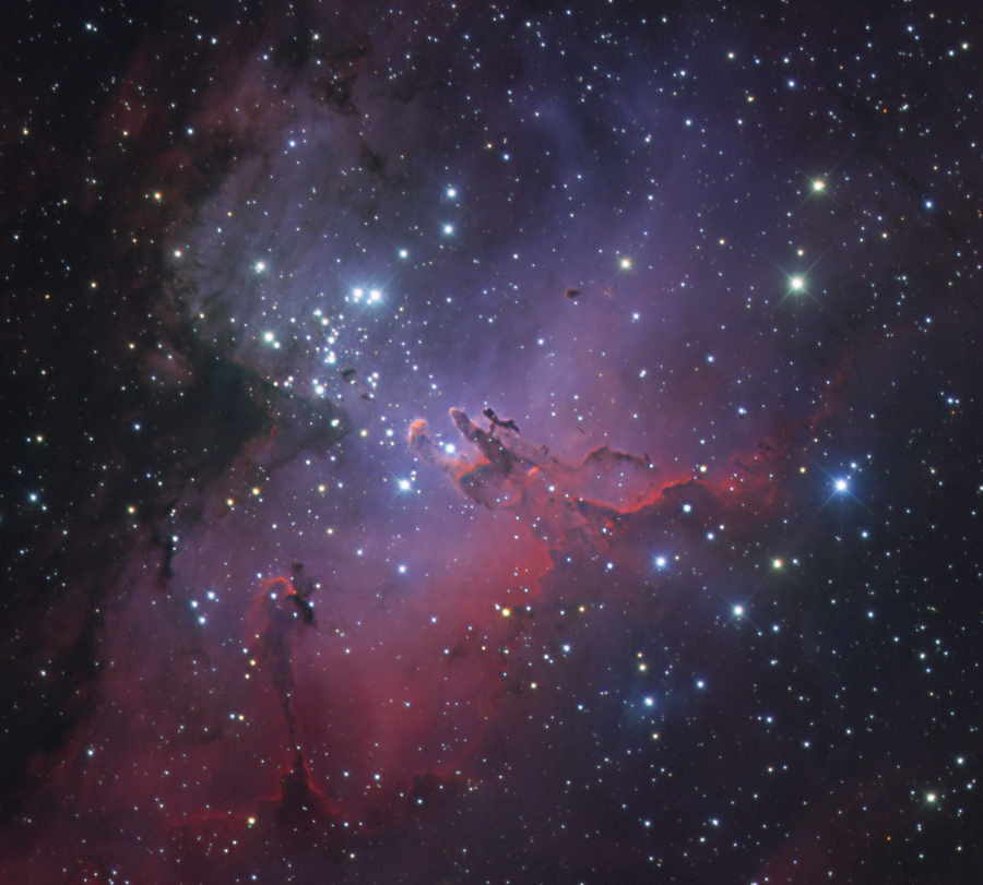 M 16 Adler Nebel - Sulen der Schpfung -