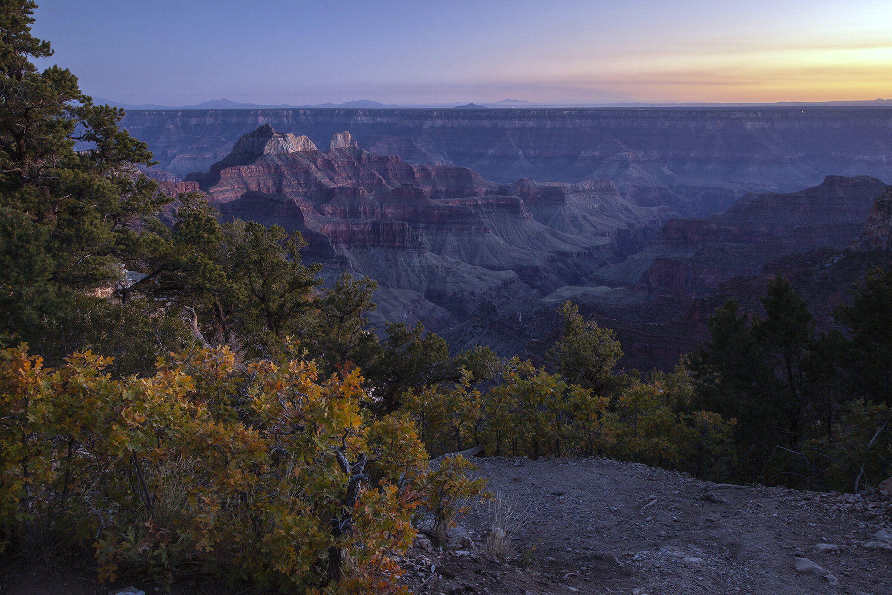 North Rim Sunset, Grand Canyon, Arizona