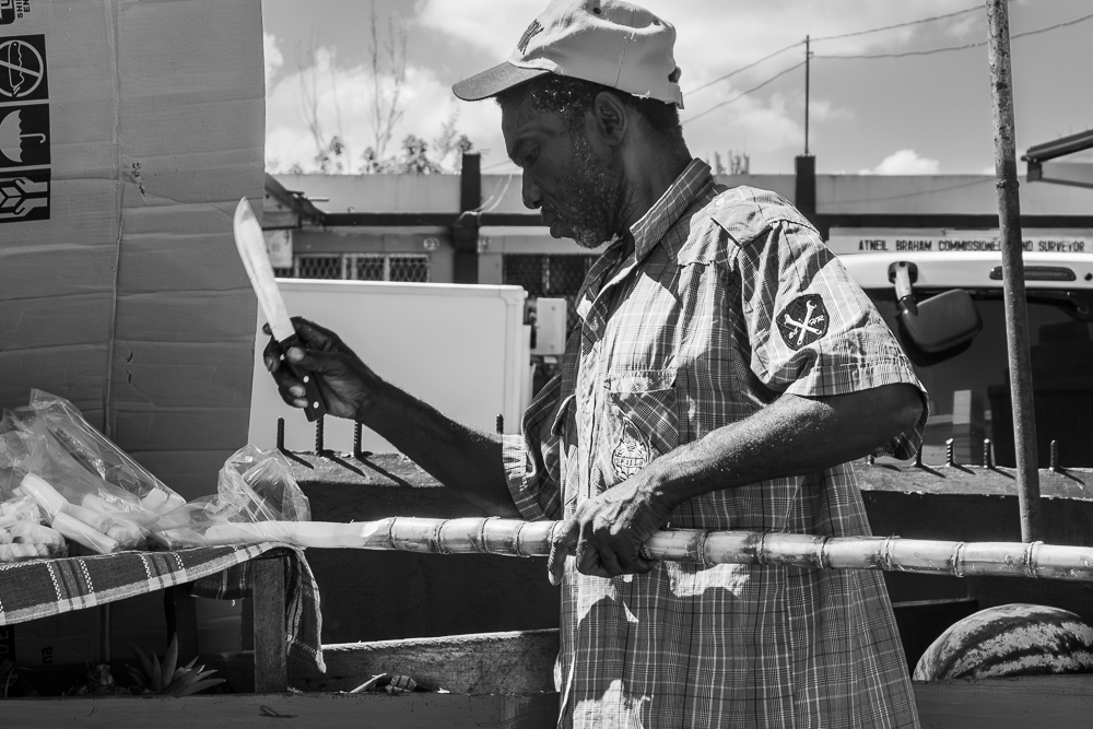 Sugar Cane Vendor