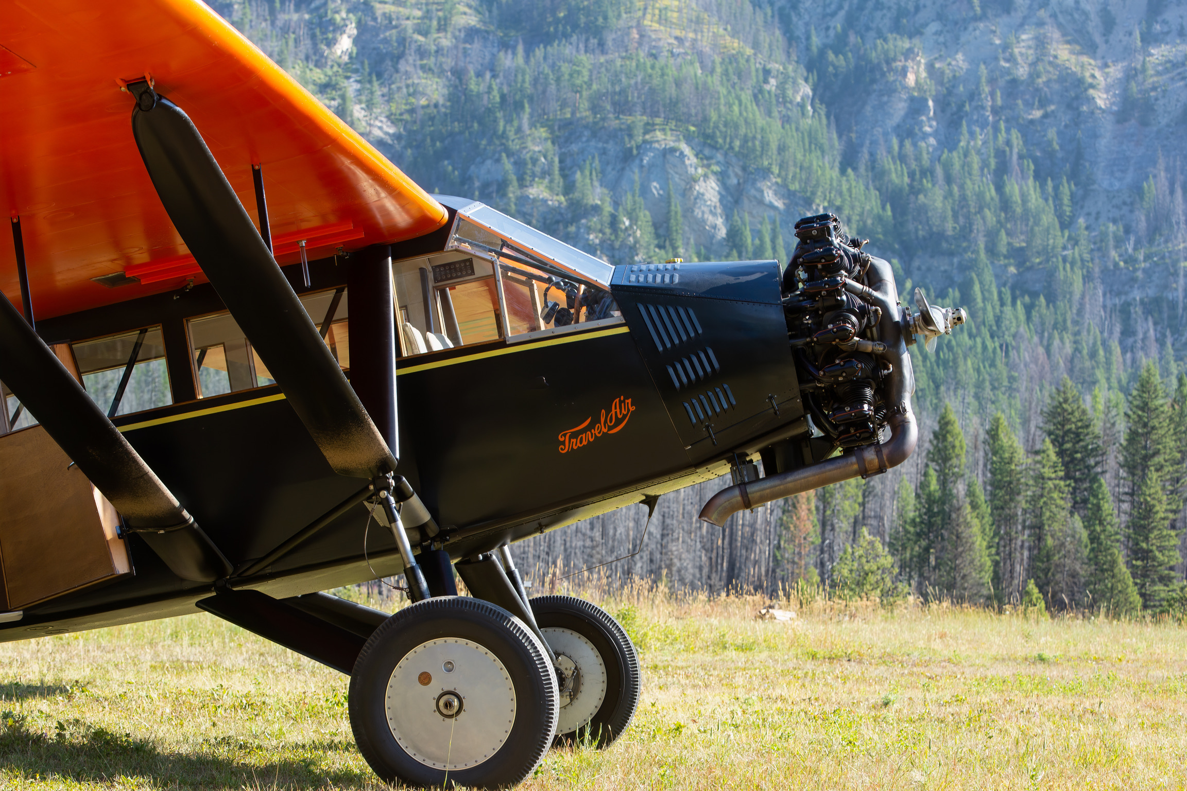 Hank Galpins restoration of NC9038 is superb. I doubt the airplane looked this nice in her early years with Johnson 