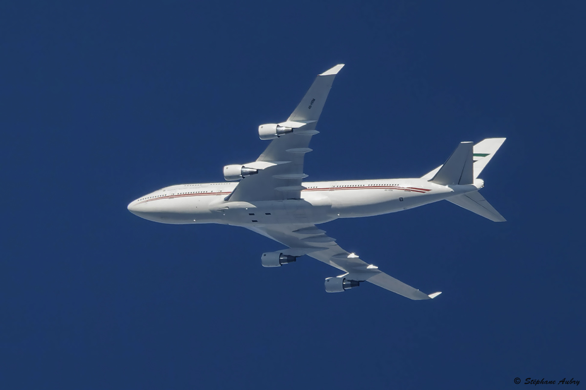 Boeing 747-422 Dubai Air Wing A6-HRM