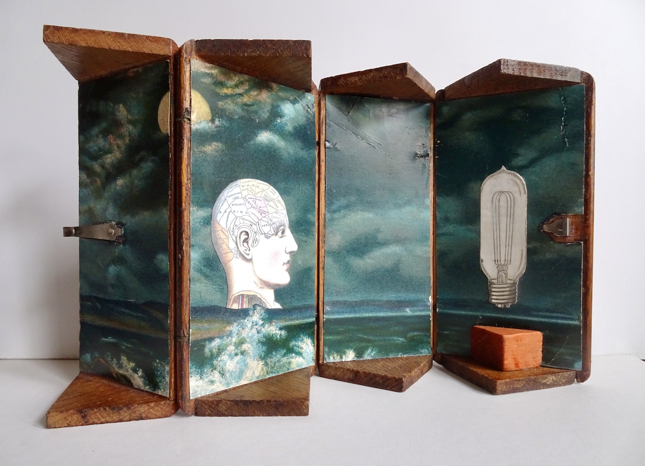 Thinking creatively inside the box (detail)