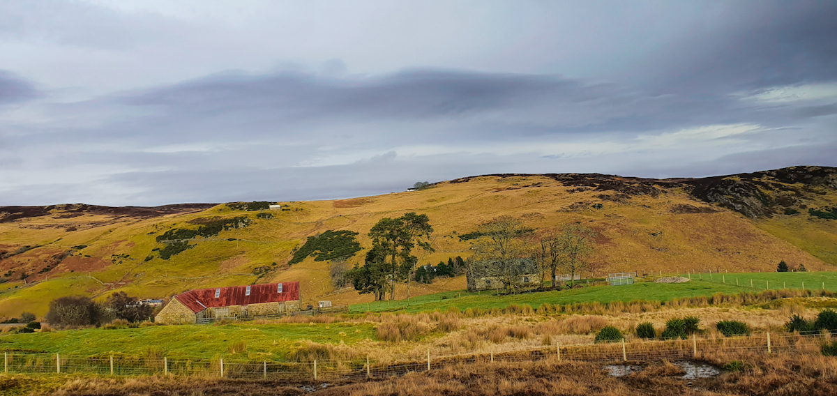 Abandoned cottage in Sutherland.