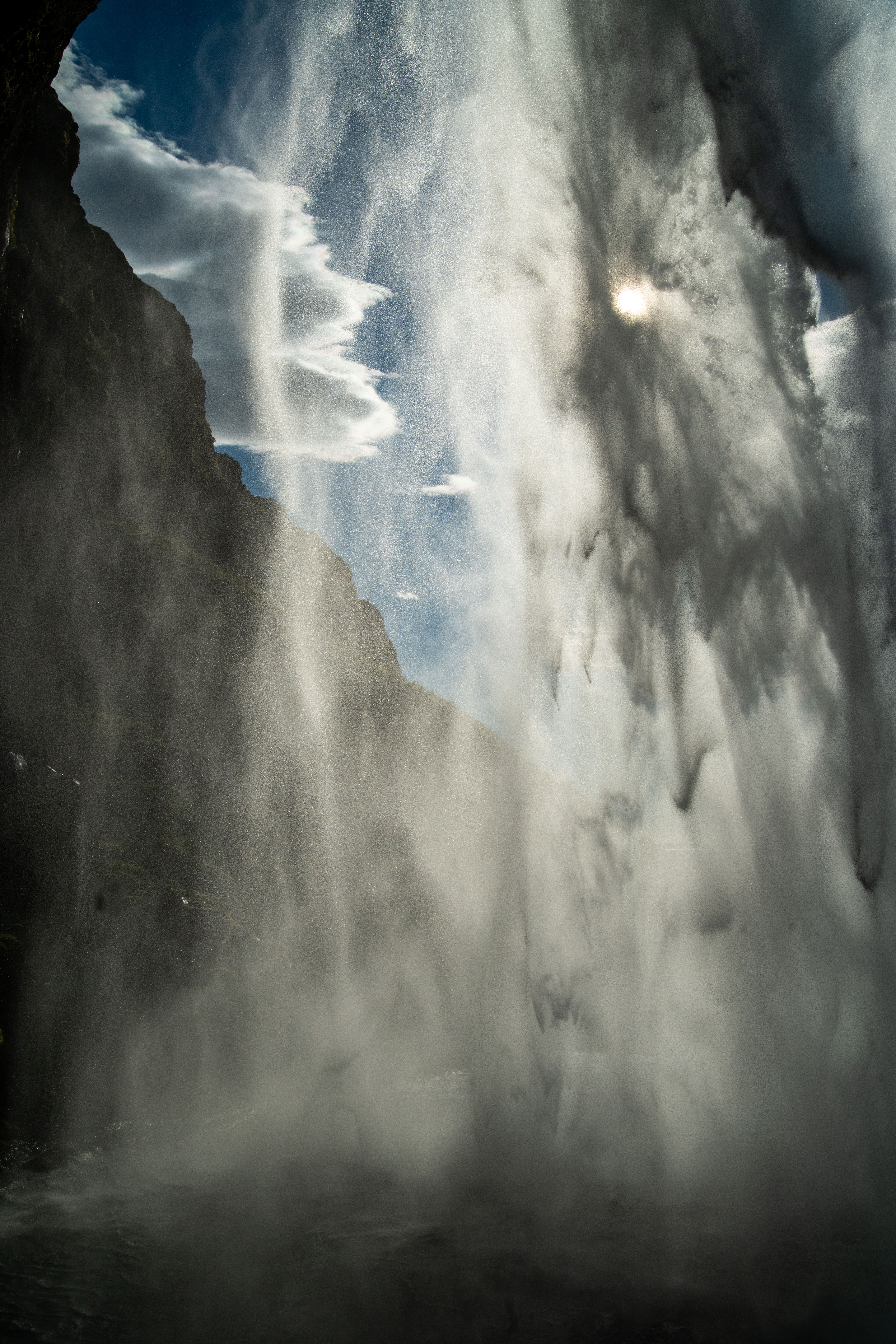 Sun Through Seljalandsfoss