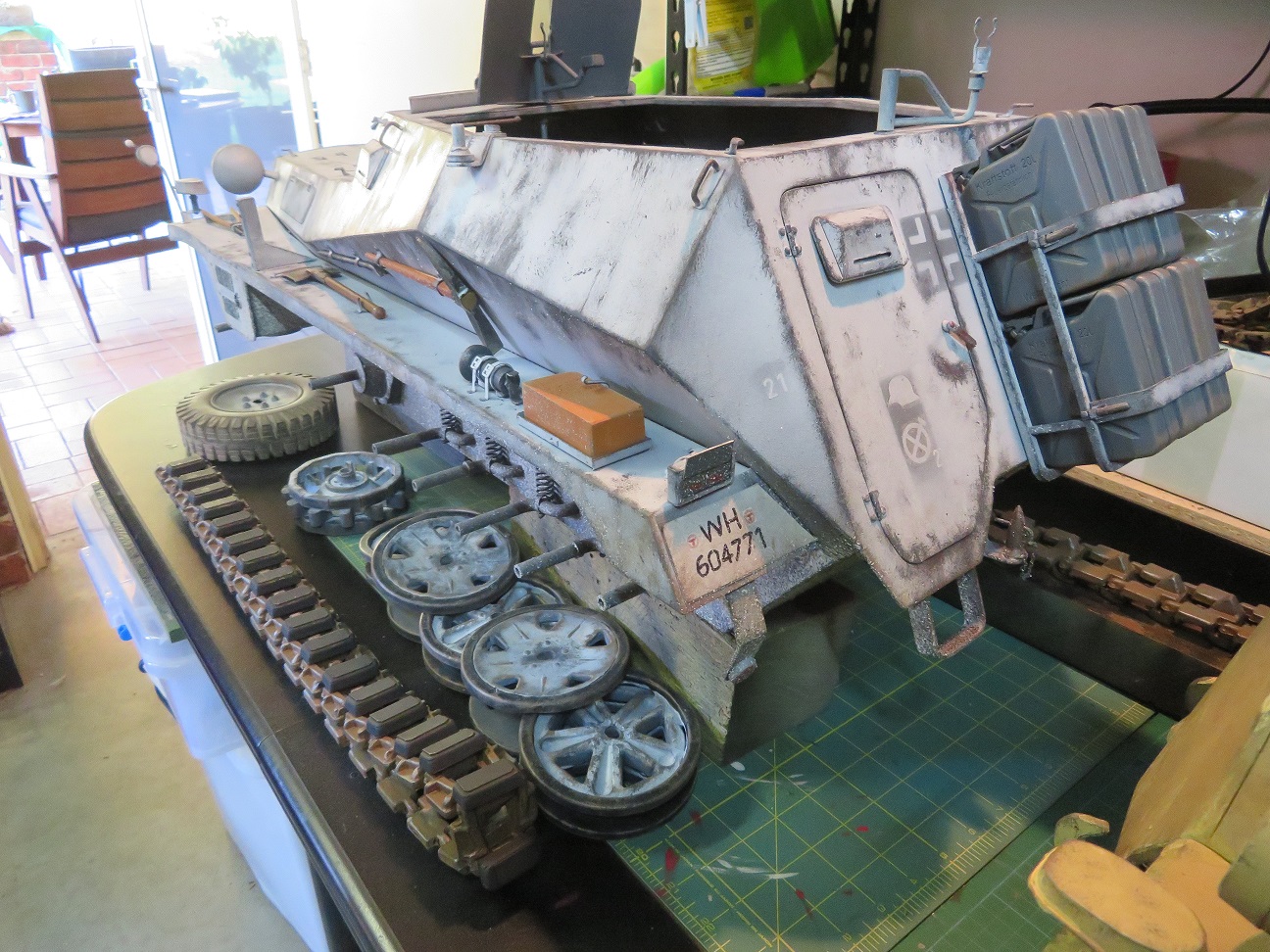 Sd.Kfz 250.1 in progress rear - Copy.JPG