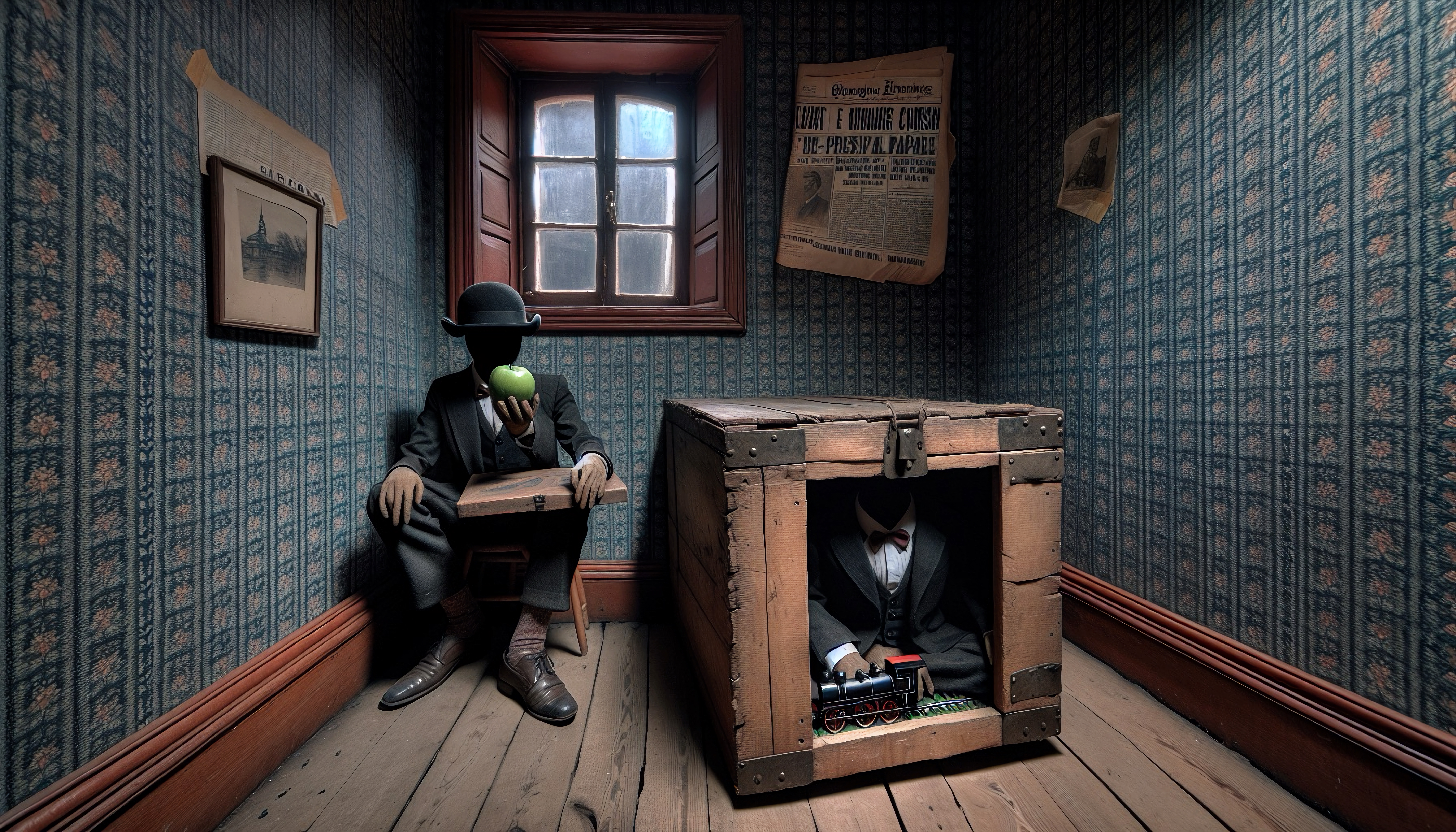 homage to magritte -  2