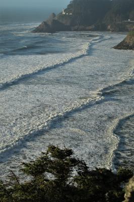Incoming Waves, Heceta Beach