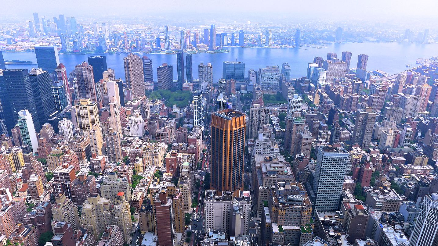 View from the 102 floor. The world seems so far below!