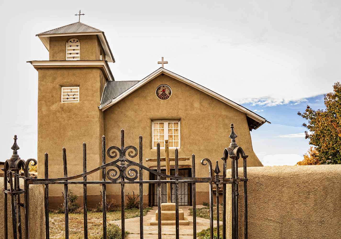 Gated and Locked Church