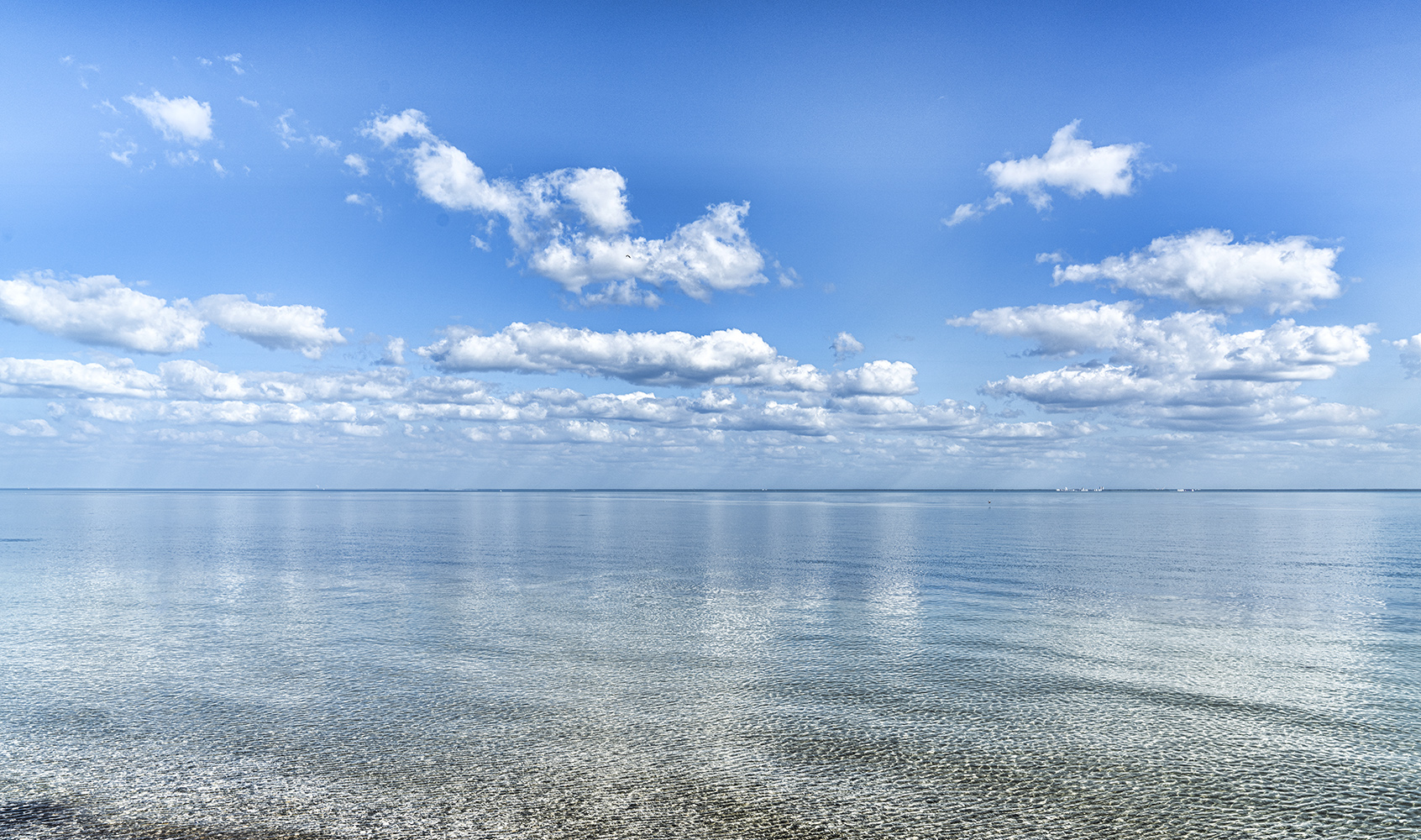 A Winter Day  At The Beach