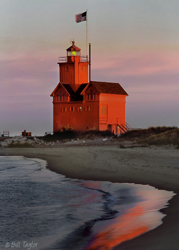 Holland Lighthouse Big Red