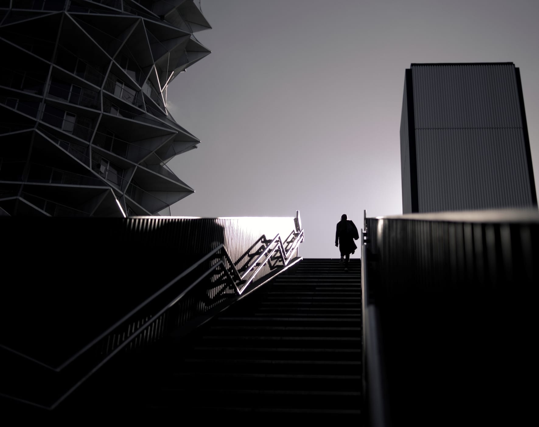 The Passenger: Elevator Shaft & Staircase, Dybbolsbro Station, Copenhagen, September 204