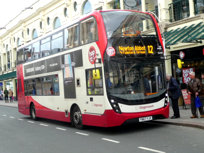 STAGECOACH (TYN67 YJX) @ Torquay