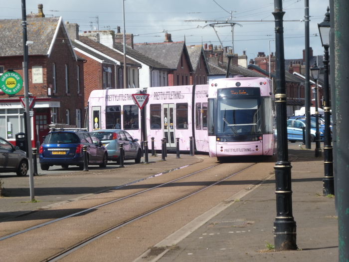 Bombardier Flexity2 003 @ Fleetwood Heading to Star Gate