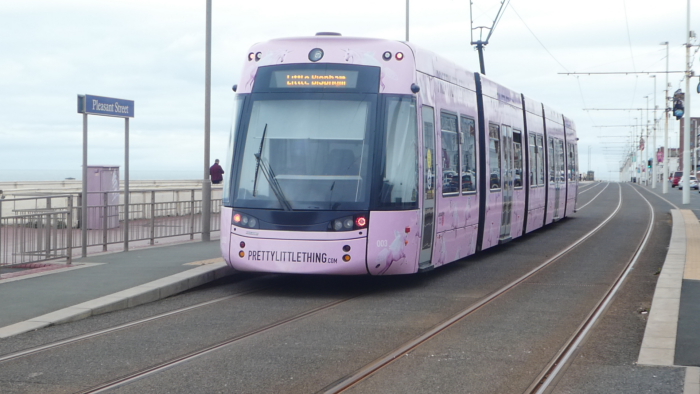 Bombardier Flexity2 003 @ North Shore Heading to Star Gate