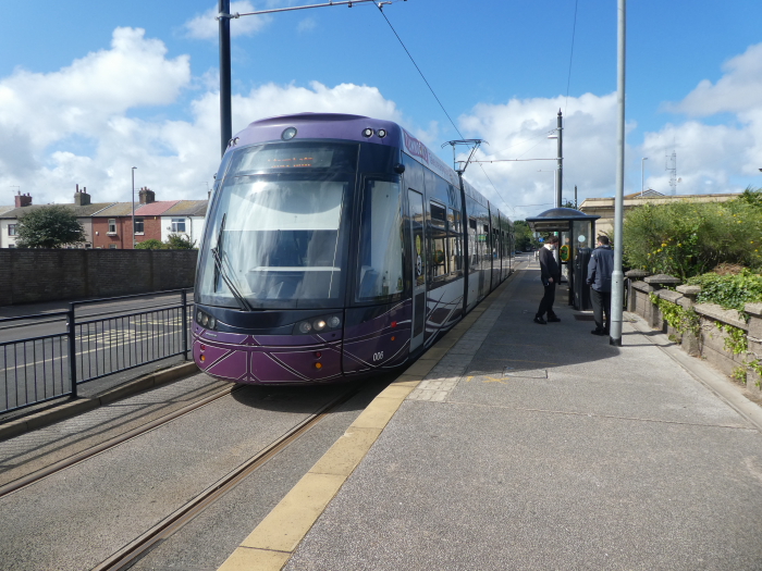Bombardier Flexity2 006 @ Fleetwood Ferry Terminus