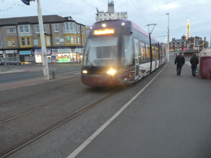 Bombardier Flexity2 007 @ North Shore Heading to Fleetwood Ferry