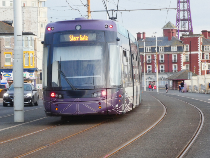 Bombardier Flexity2 005 @ North Shore Heading to Fleetwood Ferry