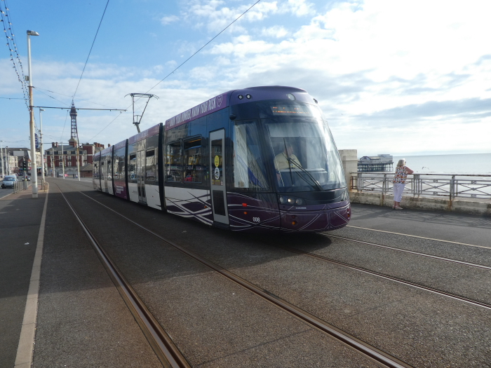 Bombardier Flexity2 008 @North Shore Heading to Fleetwood Ferry