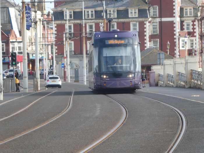 Bombardier Flexity2 010 @ North Shore Heading to Fleetwood Ferry