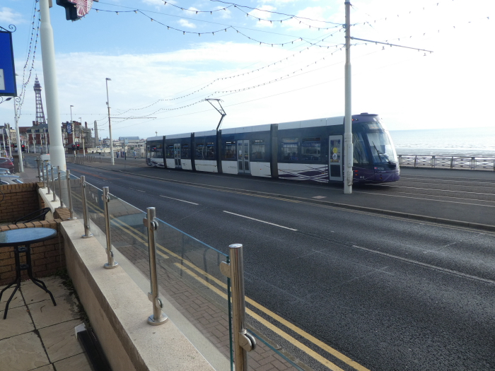 Bombardier Flexity2 009 @ North Shore Heading to Fleetwood Ferry