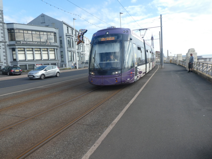 Bombardier Flexity2 010 @ North Shore Heading to Star Gate