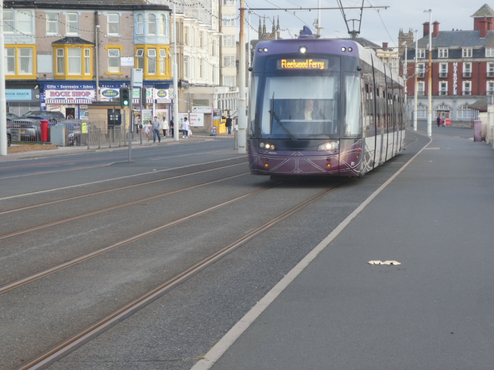 Bombardier Flexity2 011 @ North Shore Heading to Fleetwood Ferry
