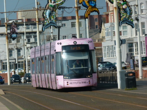 Bombardier Flexity2 003 @ Pleasant Street heading to Star Gate
