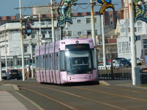 Bombardier Flexity2 003 @ Pleasant Street heading to Star gate