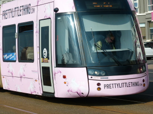 Bombardier Flexity2 003 @{ Pleasant Street heading to Star gate