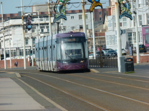 Bombardier Flexity2 006 @ Pleasant Street heading to Star Gate