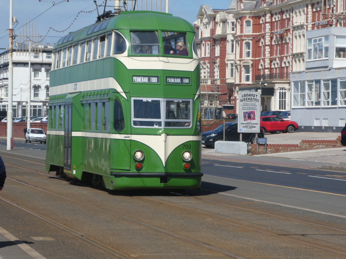 Blackpool Balloon 700 (1934) Pleasant Street towards Star Gate