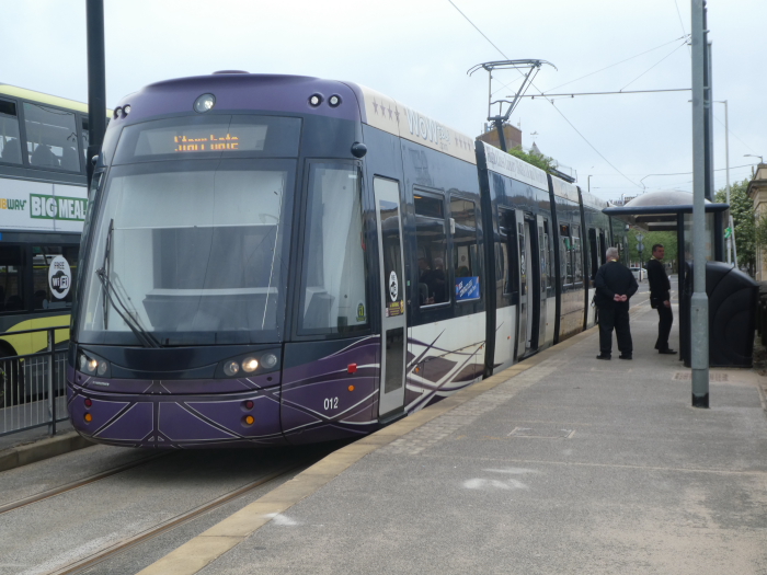 Bombardier Flexity2 012 @ Fleetwood Ferry Terminus